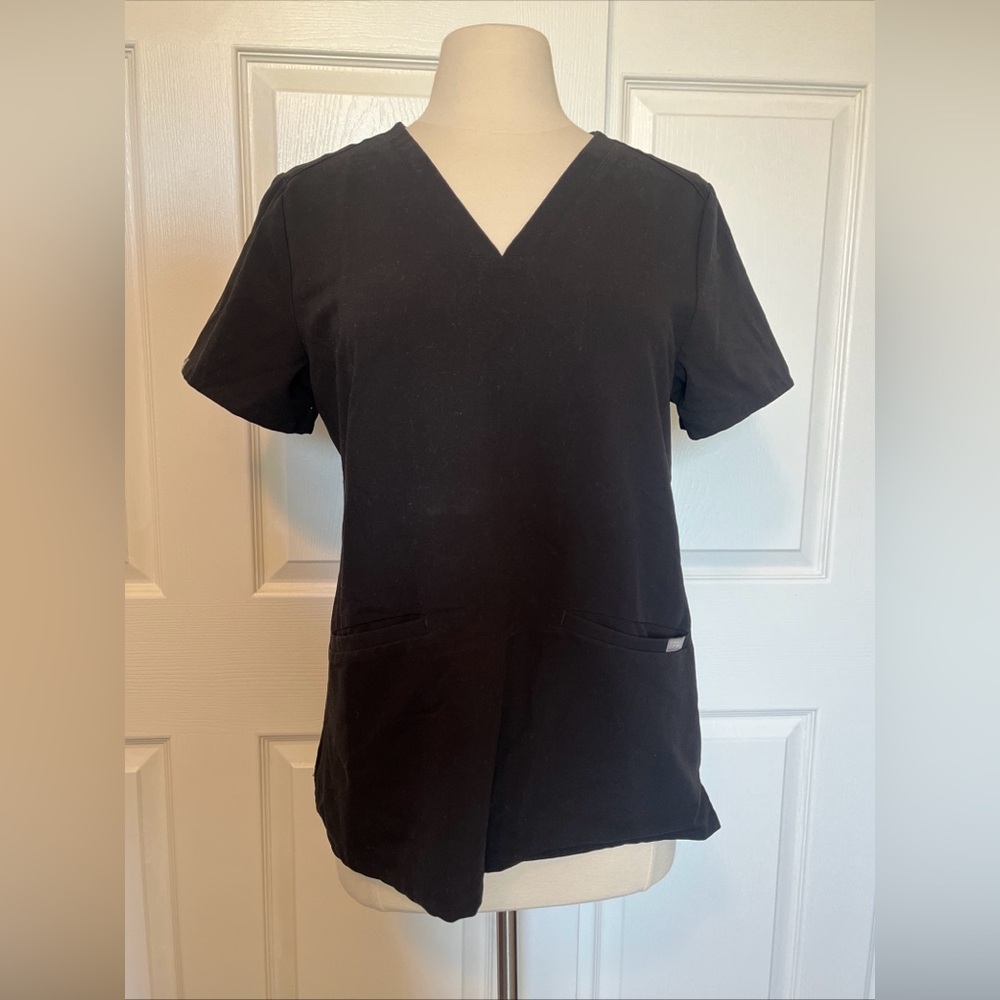 Figs casma top M black